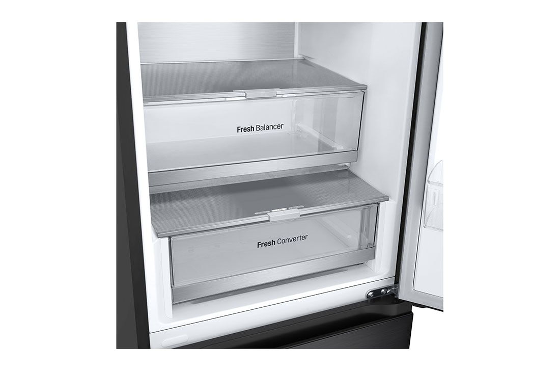 LG Külmik  | 2.03m | 387L | Must |  C klass | DoorCooling | Total No Frost | GBV7280CEV, Duct, GBV7280CEV, thumbnail 7