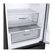 LG külmik sügavkülmikuga põhjas | 2.03m | 387L | Must | C klass | DoorCooling+™ | Fresh Converter™, Drawer, GBV5240CEP, thumbnail 7