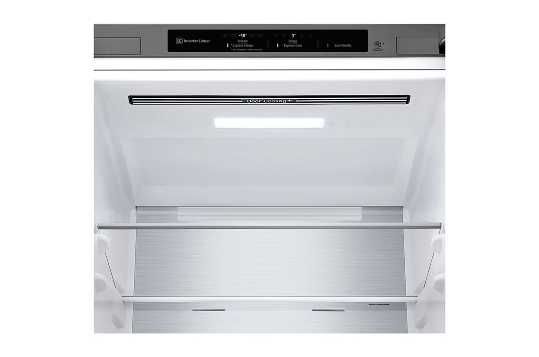 LG Külmik&nbsp; | 1.86m | 344L | Hõbedane | C&nbsp;klass | DoorCooling | Total No Frost | GBV5140CPY, DoorCooling LED, GBV5140CPY, thumbnail 6