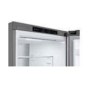 LG külmik sügavkülmikuga põhjas | 1.86m | 344L | Hõbedane | D klass | DoorCooling+™ | Fresh Converter™, inside view without food, GBV5140DPY, thumbnail 4