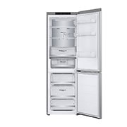 LG külmik sügavkülmikuga põhjas | 1.86m | 344L | Hõbedane | D klass | DoorCooling+™ | Fresh Converter™, inside view without food, GBV5140DPY, thumbnail 9