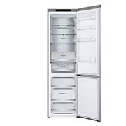 LG külmik sügavkülmikuga põhjas | 2.03m | 387L | Hõbedane | D klass | DoorCooling+™ | Fresh Converter™, Front all open without food, GBV7280DPY, thumbnail 3