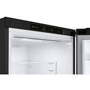 LG Külmik&nbsp; | 2.03m | 387L | Must | &nbsp;D&nbsp;klass | DoorCooling | Total No Frost | GBV3200DEP, top view with display, GBV3200DEP, thumbnail 8