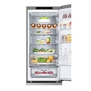 LG Külmik  | 2.03m | 387L | Hõbedane | D klass | DoorCooling | Total No Frost | GBV5240DPY, Detail view, GBV5240DPY, thumbnail 6