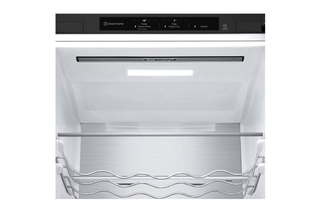 LG Külmik  | 2.03m | 387L | Must |  B klass | DoorCooling | Total No Frost | GBV7280BEV, internal led, GBV7280BEV, thumbnail 7