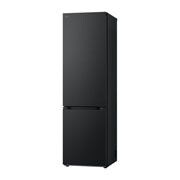 LG Külmik  | 2.03m | 387L | Must |  B klass | DoorCooling | Total No Frost | GBV7280BEV, left side view, GBV7280BEV, thumbnail 14