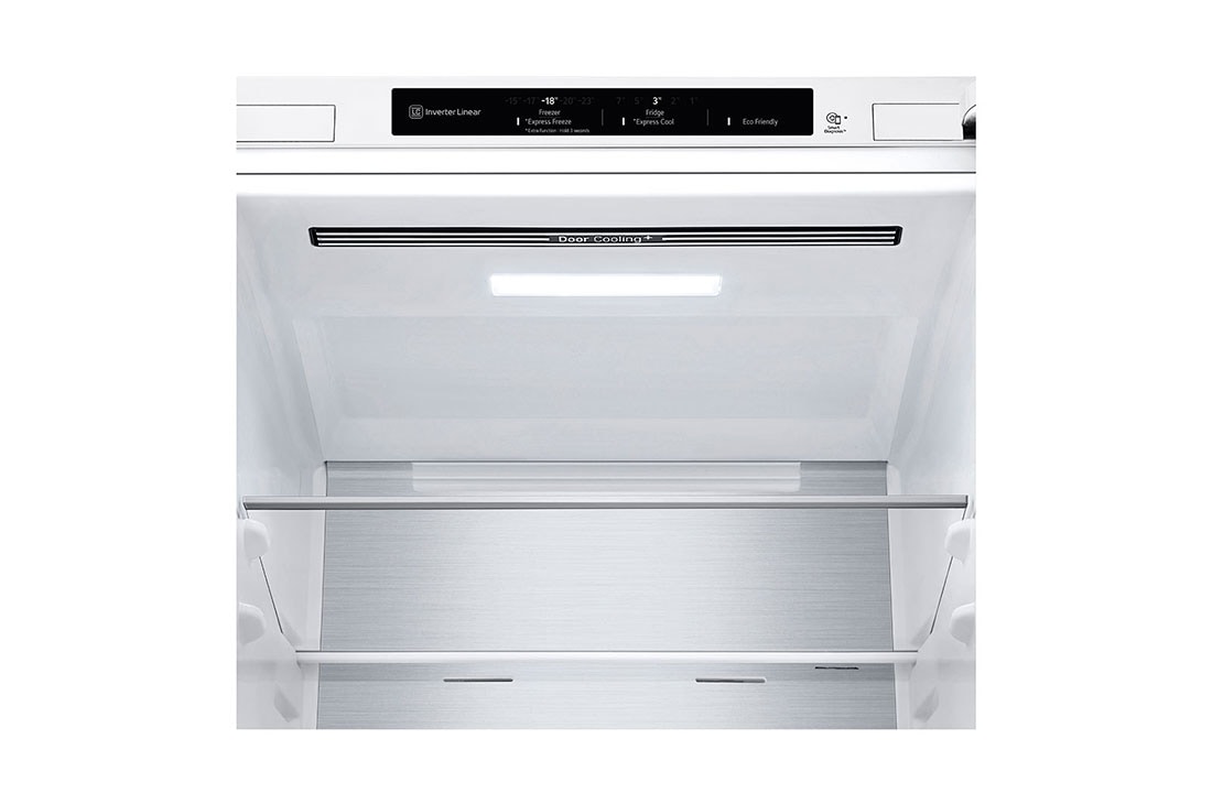 LG külmik sügavkülmikuga põhjas | 1.86m | 344L | Valge | D klass | DoorCooling+™ | Fresh Converter™, GBV5140DSW, GBV5140DSW, thumbnail 5