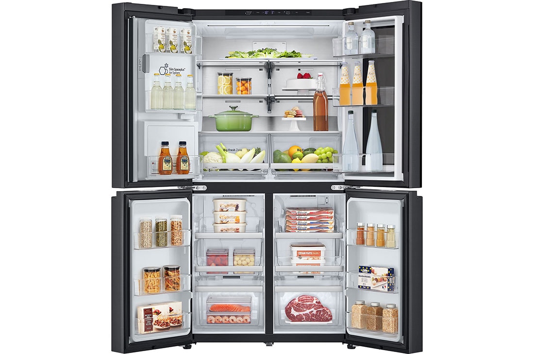 LG multi door külmik | InstaView | 638L | kõrgus 1.79m | laius 91.3cm | Must | E energiaklass | WiFi | DoorCooling | Total No Frost | GMG960EVJE, GMG960EVJE, GMG960EVJE, thumbnail 2
