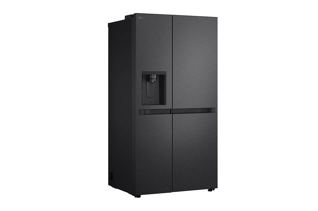 LG Side-by-Side külmikud | kõrgus 1.79m | laius 91.4cm | 661L | Must | E klass | Express Cool | Ice & Water Dispenser , külgvaade vasakult, GSLC41EPPE, thumbnail 11