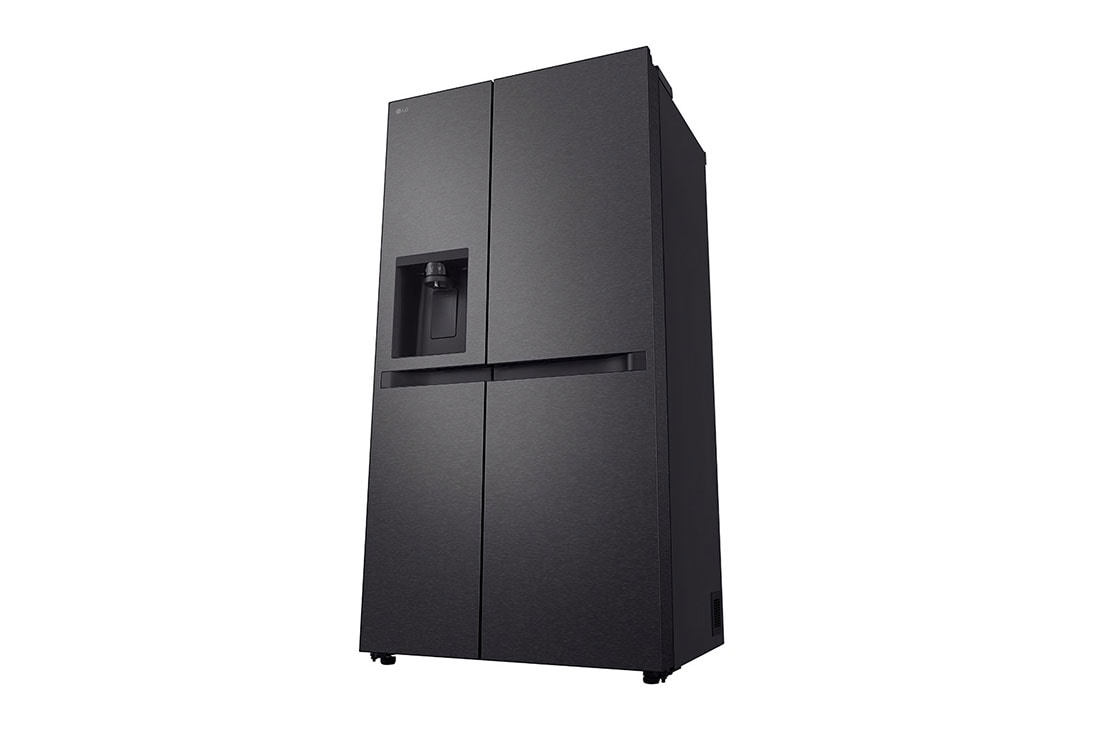 LG Side-by-Side külmikud | kõrgus 1.79m | laius 91.4cm | 661L | Must | E klass | Express Cool | Ice & Water Dispenser , tagantvaade, GSLC41EPPE, thumbnail 14