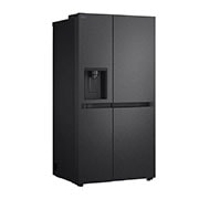 LG Side-by-Side külmikud | kõrgus 1.79m | laius 91.4cm | 661L | Must | E klass | Express Cool | Ice & Water Dispenser , külgvaade vasakult, GSLC41EPPE, thumbnail 11