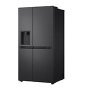 LG Side-by-Side külmikud | kõrgus 1.79m | laius 91.4cm | 661L | Must | E klass | Express Cool | Ice & Water Dispenser , külgvaade paremalt, GSLC41EPPE, thumbnail 12