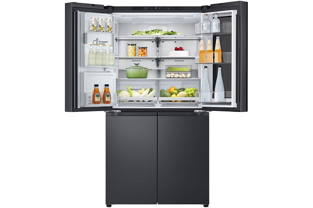 LG InstaView Side by side külgkülmik | 1.79m | 508L | Must | E-klass | DoorCooling | Pure N Fresh |, GMG861EPAE, GMG861EPAE, thumbnail 5