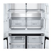 LG InstaView Side by Side külmkapp | 1.79m | 638L | Must | E class | DoorCooling⁺™  | UVnano™, top door open , GMG960EVEE, thumbnail 11