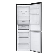 LG külmik sügavkülmikuga põhjas | 1.86m | 344L | Must | E klass | DoorCooling+™ | Fresh Converter™, Vasak küljevaade (suletud uks), GBV3100EEP, thumbnail 3