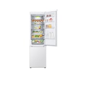 LG külmik sügavkülmikuga põhjas | 2.03m | 387L | Valge | E klass | DoorCooling+™ | Fresh Converter™, front top open, GBV7270ESW, thumbnail 13