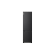 LG külmik sügavkülmikuga põhjas | 2.03m | 375L | Must | C klass | DoorCooling+™ | Fresh Converter+™, front open, GBBS726CEV, thumbnail 1