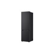 LG külmik sügavkülmikuga põhjas | 2.03m | 375L | Hõbedane | B klass | DoorCooling+™ | Fresh Converter+™, door open side view, GBBS726BPY, thumbnail 9