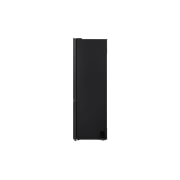 LG külmik sügavkülmikuga põhjas | 2.03m | 375L | Hõbedane | B klass | DoorCooling+™ | Fresh Converter+™, left side view, GBBS726BPY, thumbnail 15