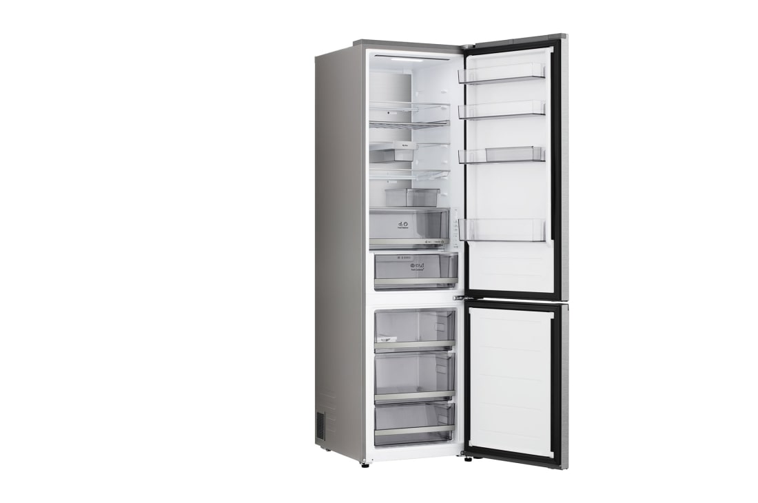 LG külmik sügavkülmikuga põhjas | 2.03m | 375L | Hõbedane | C klass | DoorCooling+™ | Fresh Converter+™, right, GBBS726CMB, thumbnail 11