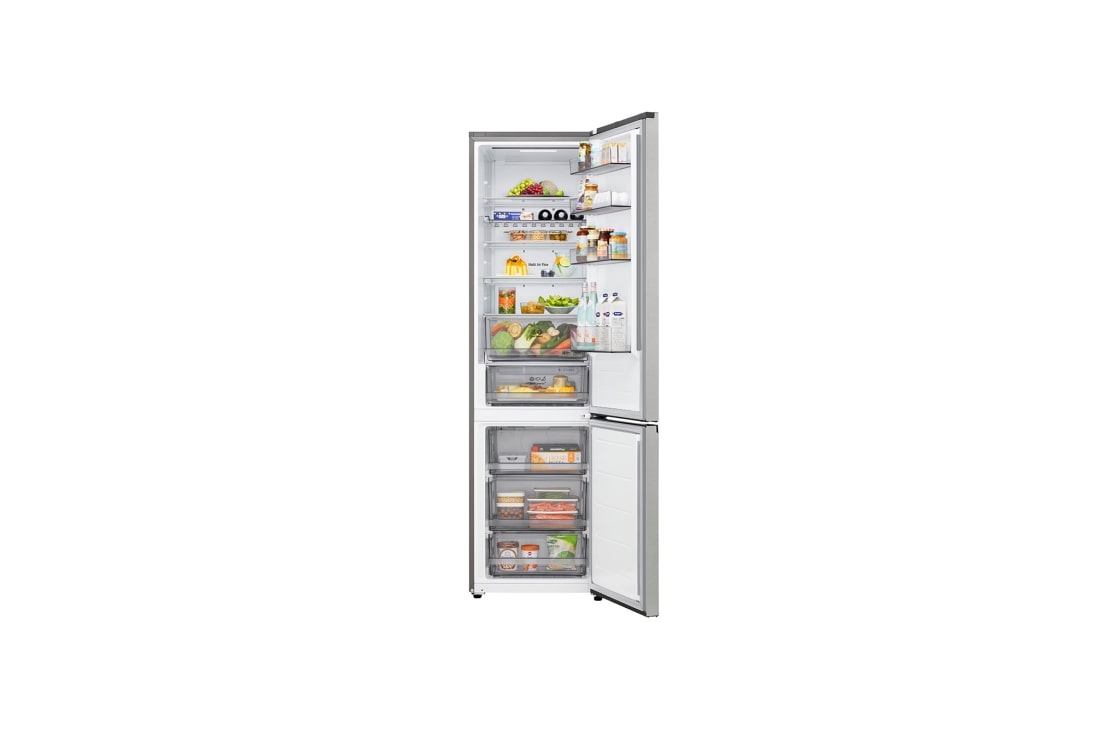 LG külmik sügavkülmikuga põhjas | 2.03m | 375L | Hõbe | C klass | DoorCooling+™ | Fresh Converter+™, LG külmik sügavkülmikuga põhjas | 2.03m | 375L | Hõbe | C klass | DoorCooling+™ | Fresh Converter+™, GBBS322CPY, thumbnail 3
