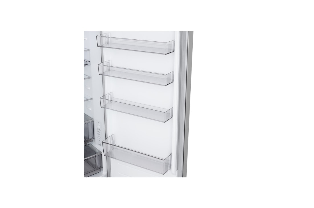 LG külmik sügavkülmikuga põhjas | 2.03m | 375L | Hõbe | C klass | DoorCooling+™ | Fresh Converter+™, LG külmik sügavkülmikuga põhjas | 2.03m | 375L | Hõbe | C klass | DoorCooling+™ | Fresh Converter+™, GBBS322CPY, thumbnail 8