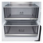 LG šaldytuvas su šaldikliu apačioje | 1.86m | 333L | Pilka | C klasė | DoorCooling+™ | FRESHBalancer™, 375 l alumine sügavkülmik, GBBS716CMB, thumbnail 6