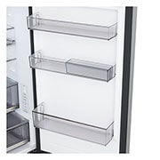 LG šaldytuvas su šaldikliu apačioje | 1.86m | 333L | Pilka | C klasė | DoorCooling+™ | FRESHBalancer™, 375 l alumine sügavkülmik, GBBS716CMB, thumbnail 8