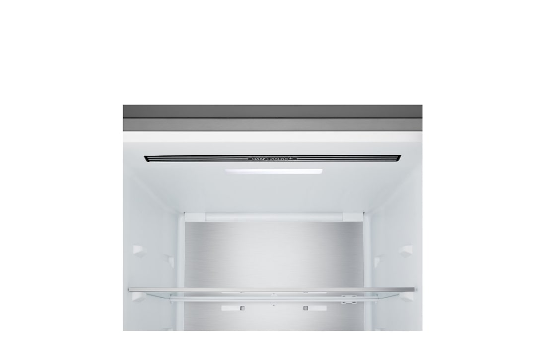 LG šaldytuvas su šaldikliu apačioje | 1.86m | 333L | Pilka | C klasė | DoorCooling+™ | FRESHBalancer™, 375 l alumine sügavkülmik, GBBS716CMB, thumbnail 4