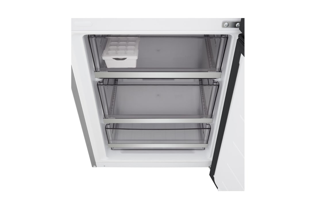 LG šaldytuvas su šaldikliu apačioje | 1.86m | 333L | Pilka | C klasė | DoorCooling+™ | FRESHBalancer™, 375 l alumine sügavkülmik, GBBS716CMB, thumbnail 7