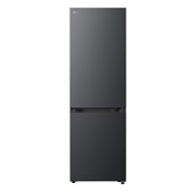 LG külmik sügavkülmikuga põhjas | 1.86m | 333L | Must | C klass | DoorCooling+™ | FRESHBalancer™, LG alumine sügavkülmaosa (GBBS726CMB) eestvaade mattmusta viimistlusega, GBBSJ1CCEP, thumbnail 1