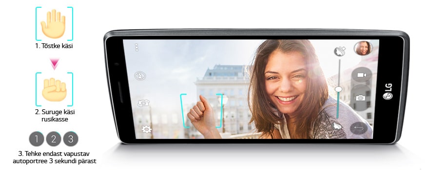 Pildistamine käeliigutusega