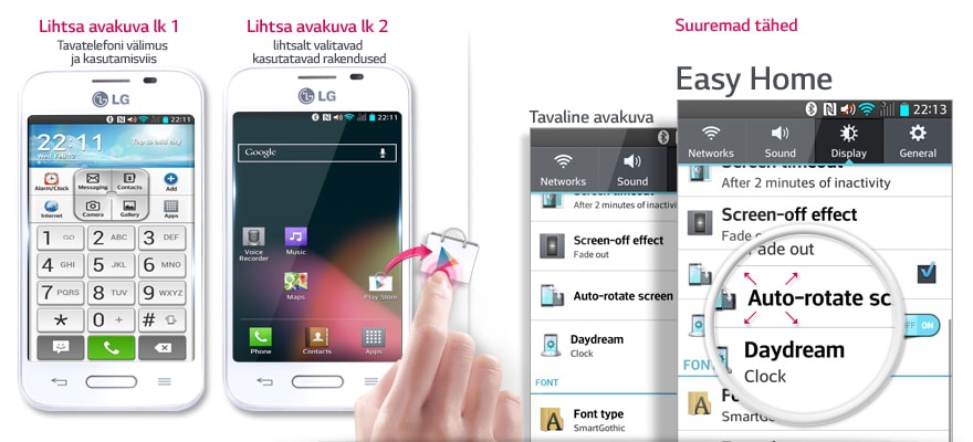 Easy Home (lihtne avakuva)