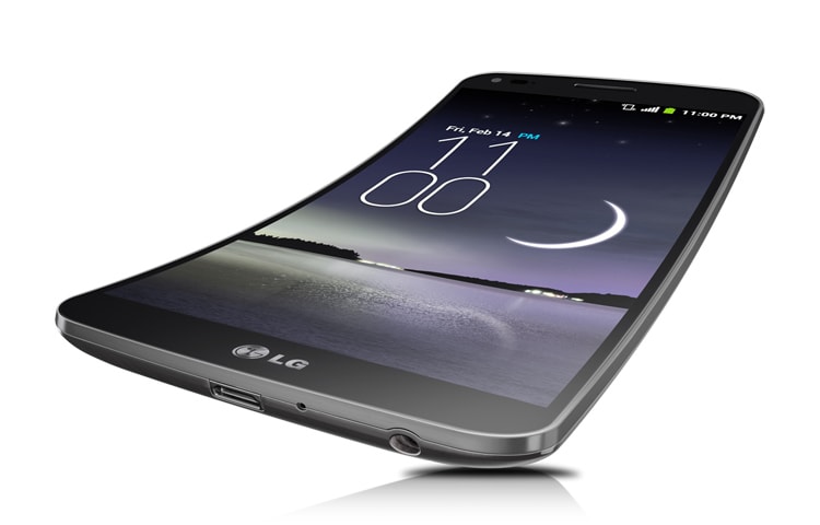 LG G Flex Androidi nutitelefon võimsa 2,26 GHz neljatuumalise protsessori, 6-tollise kumer POLED ekraani ja 13 MP kaameraga., D955, thumbnail 4