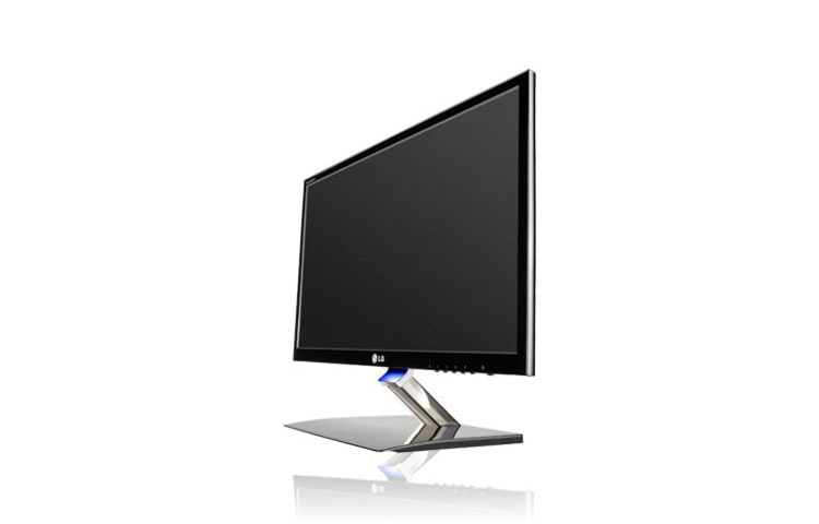 LG 19'' LED LCD monitor, ainulaadne disain, ülisuur kontrastsussuhe, väike energiatarve, E1960T, thumbnail 7