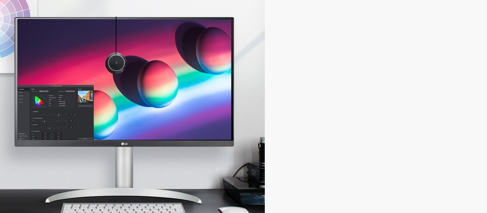 Optimeerige värviesitust LG Calibration Studio riistavaralise kalibreerimisega