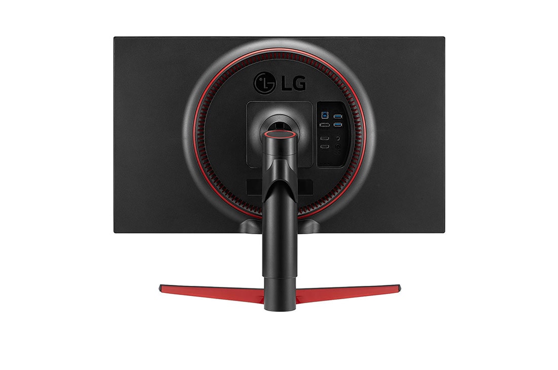 LG 27-tolline UltraGear™ mängumonitor, tagantvaade, 27GN750-B, thumbnail 6