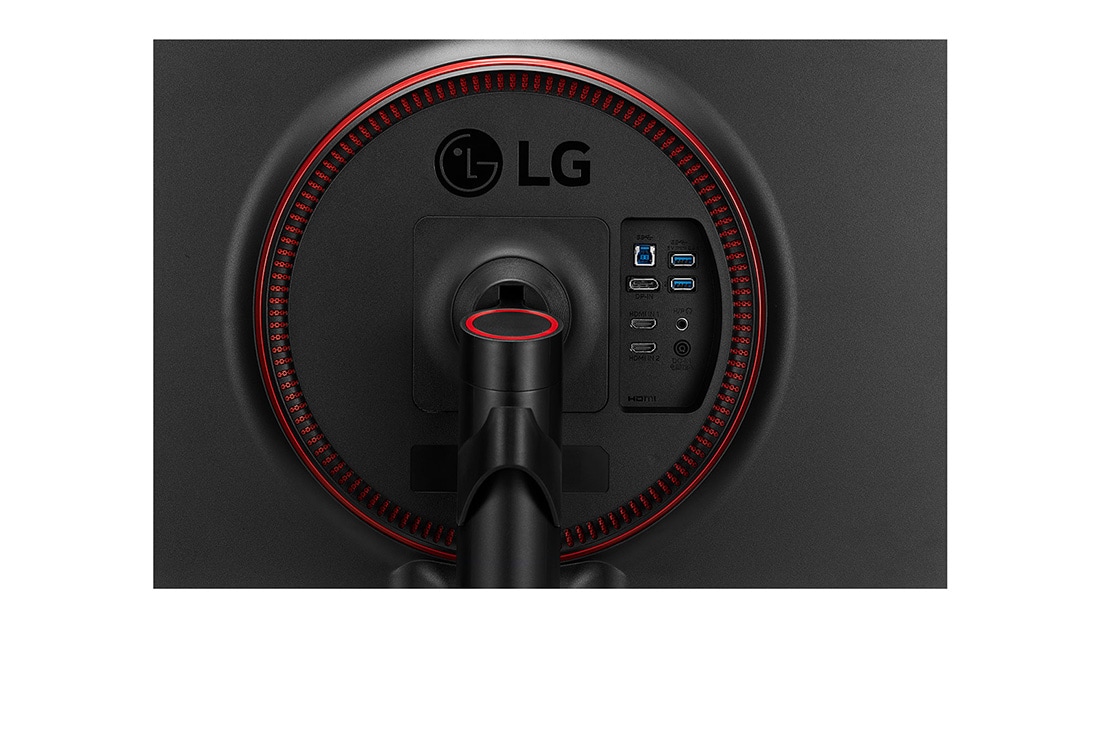 LG 27-tolline UltraGear™ mängumonitor, Tagantvaate lähivõte ja Sphere Lighting 2.0, 27GN750-B, thumbnail 8