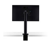 LG 27-tolline Ergo LED monitor, Külgvaade keskel oleva toega, 27QN880-B, thumbnail 11