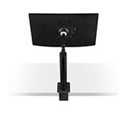 LG 27-tolline Ergo LED monitor, Tagumine külgvaade keskele sirutatud toega, 27QN880-B, thumbnail 12