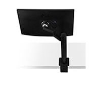 LG 27-tolline Ergo LED monitor, Tagumine külgvaade paremal oleva toega, 27QN880-B, thumbnail 13