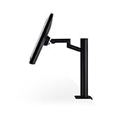 LG 27-tolline Ergo LED monitor, Külgvaade, monitor on kallutatud ülespoole, 27QN880-B, thumbnail 7