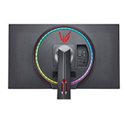 LG 27-tolline UltraGear™ mängumonitor, lähivaade tagant Sphere Lighting 2,0 vikerkaarevärvides, 27GN950-B, thumbnail 12
