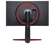 LG 27-tolline UltraGear™ mängumonitor, tagantvaade Sphere Lighting 2.0-ga, punane, 27GN950-B, thumbnail 7