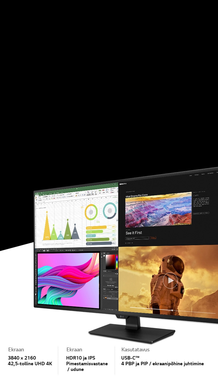 Võimas 4K, mis sobib mitmesuguseks kasutamiseks