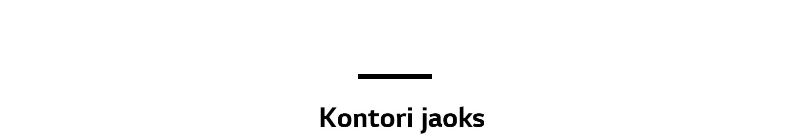 Kontori jaoks