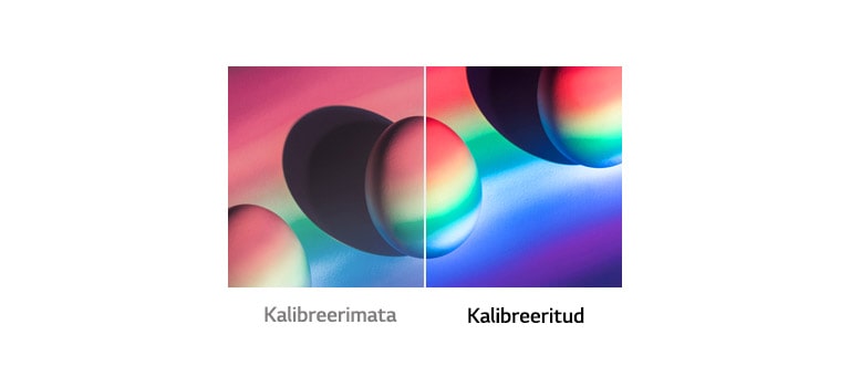 Kalibreeritud värvidega
