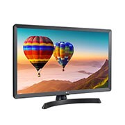 LG 27,5“ Smart HD valmidusega LED teleri monitor, külgvaade +15 kraadi all, 28TN515S-PZ, thumbnail 3