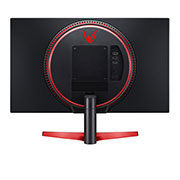 LG 23,8” UltraGear™ Full HD IPS 1 ms (GtG) mängurimonitor, tagantvaade, 24GN600-B, thumbnail 6