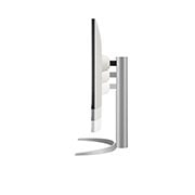 LG 27-tolline UHD 4K monitor, kõrguse reguleerimiseks allapoole liikuva monitori külgvaade, 27UP650-W, thumbnail 8